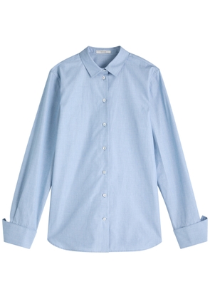 The Row Metis Cotton-poplin Shirt - Blue - 4 (UK8 / S)