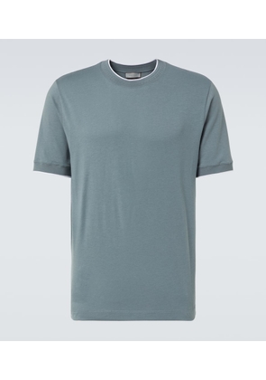 Canali Cotton-blend jersey T-shirt
