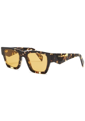 Prada Square-frame Sunglasses - Brown - One Size