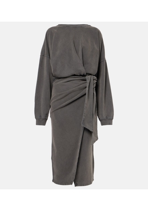 Marant Etoile Sandrina cotton jersey sweatshirt dress