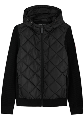 Canada Goose Hybridge Quilted Nylon and Wool Jacket - Black - XS (UK6 /xs)