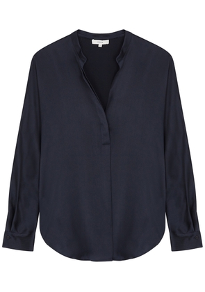 Vince Silk Blouse - Navy - M