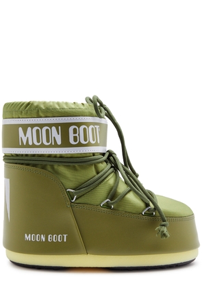Moon Boot Icon Padded Nylon Snow Boots - Khaki - 8-10