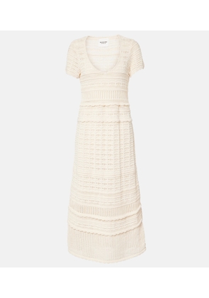 Marant Etoile Aurore knitted cotton midi dress