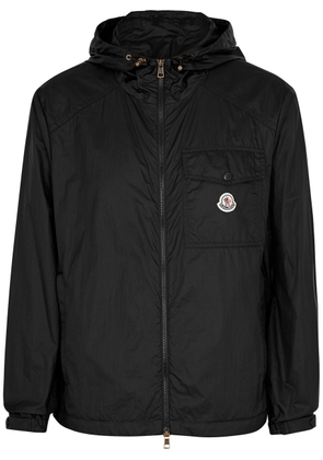 Moncler Samakar Hooded Shell Jacket - Black - 5, Men's Designer Shell Jacket, Male - 5