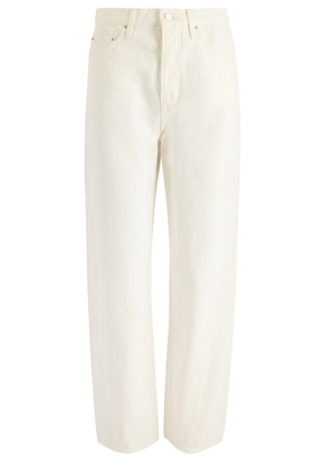 Toteme Twisted Seam Straight-leg Jeans - Off White - 27 (W27 / UK8-10 / S)