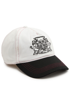 Craftd Gentleman's Club Cotton-twill cap - White And Black - One Size
