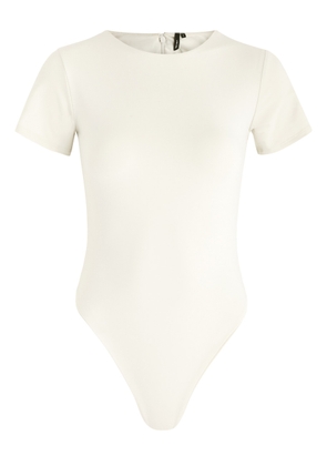 Entire Studios Stretch-nylon Bodysuit - Cream - Xxs (UK4 /xxs)