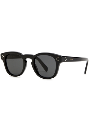 Celine - Round-frame Sunglasses Black, Designer-stamped Arms, 100% UV Protection