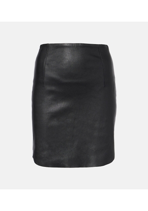 Stouls Lili leather miniskirt