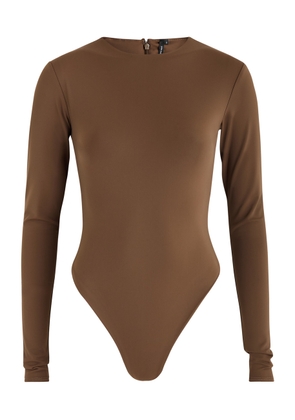 Entire Studios Stretch-nylon Bodysuit - Brown - XS (UK6 /xs)