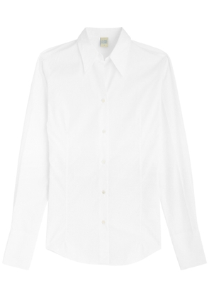 Flore Flore Giulia Cotton Shirt - White - L (UK14 / L)