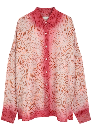 Dries Van Noten Casia Printed Silk Shirt - Multicoloured 1 - S (UK8-10 / S)