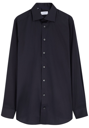 Eton Cotton-twill Shirt - Navy - 41 (C16 / L)