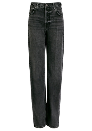 Anine Bing Roy Straight-leg Jeans - Black - 32 (W32 / UK14-16 / L)
