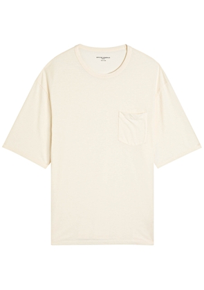 Officine Générale Benny Jersey T-shirt - Cream - XL