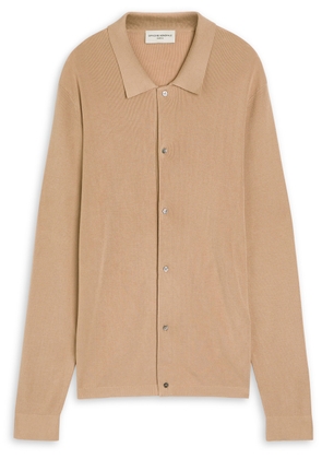 Officine Générale Brent Lyocell-blend Cardigan - Beige - M