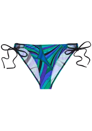 Pucci Printed Bikini Briefs - Multi Print - L (UK14 / L)
