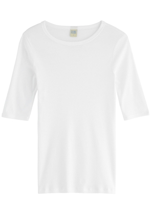 Flore Flore Anna Cotton T-shirt - White - L (UK14 / L)