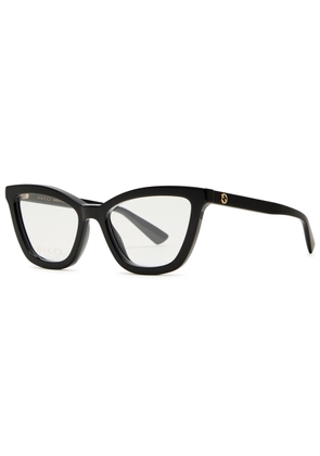 Gucci Cat-eye Optical Glasses - Black - One Size