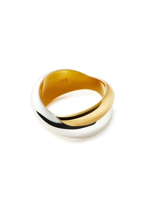 Missoma X Lucy Williams Chunky Entwine Ring - Gold - Q (UK Q / US 8)
