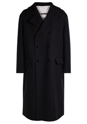 Jil Sander Double-breasted Wool Coat - Black - 48 (UK38 / M)