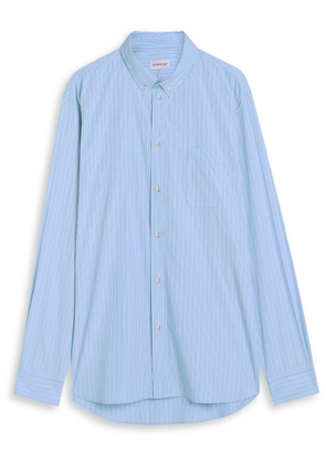 Moncler Cotton Shirt - Light Blue - Xxl