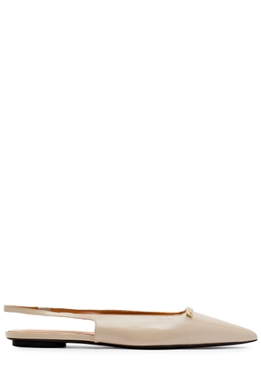Tods Slingback Ballerina Flats - Sand - 39 (IT39 / UK6)