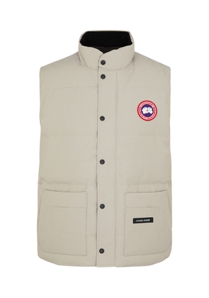 Canada Goose Freestyle Quilted Artic-tech Gilet - Beige - S, Men's Designer Gilet, Male - S