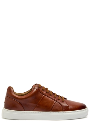 Oliver Sweeney Kendall Panelled Leather Sneakers - Tan - 8 (IT42 / UK8)