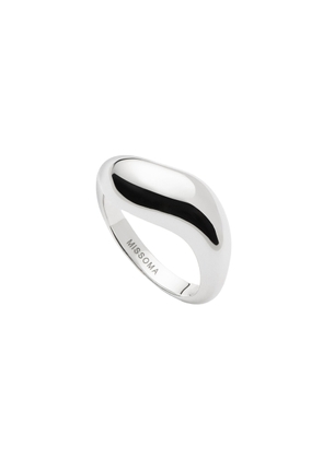 Missoma Savi Signature Sterling Silver Ring - L