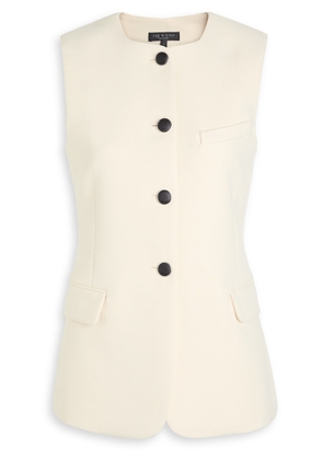 Rag & Bone Bartlet Woven-twill top - Ivory - 4 (UK8 / S)