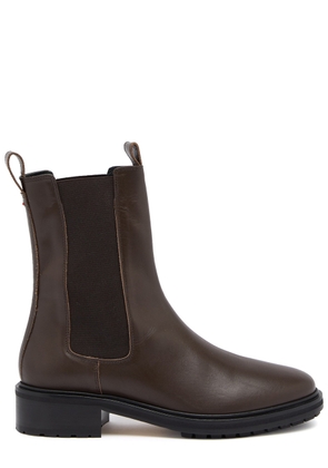 Aeyde Jack Leather Chelsea Boots - Brown - 37 (IT37/ UK4)
