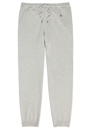 Vivienne Westwood Classic Logo-embroidered Cotton Sweatpants - Grey - L