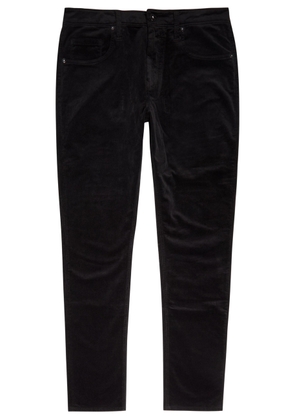 Paige Federal Corduroy Trousers - Black - 36 (W36 / XL)