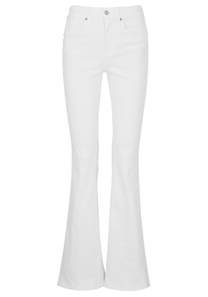Veronica Beard Beverly Skinny Flared-leg Jeans - White - W32
