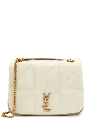 Saint Laurent Jamie 4.3 Medium Leather Shoulder bag - White - One Size