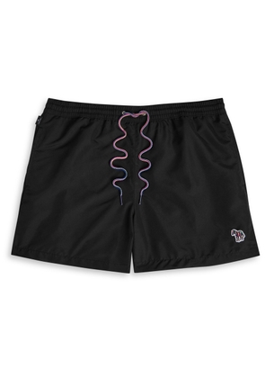 Paul Smith Zebra-appliquéd Shell Swim Shorts - Black - L
