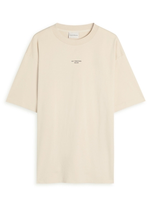 DRÔLE DE Monsieur Nfpm Printed Cotton T-shirt - Off White - XL