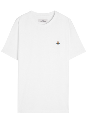 Vivienne Westwood Classic Logo Stretch-cotton T-shirt - White - L