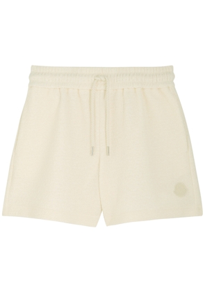 Moncler Terry Shorts - Ivory - S (UK 10 / S)