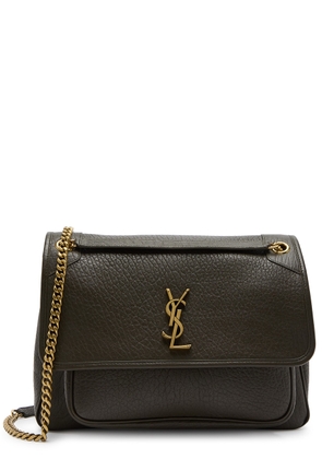 Saint Laurent Niki Large Leather Shoulder bag - Khaki - One Size