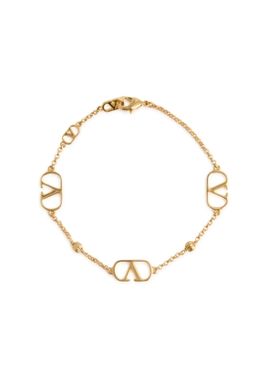 Valentino Garavani Vlogo Chain Bracelet - Gold - M
