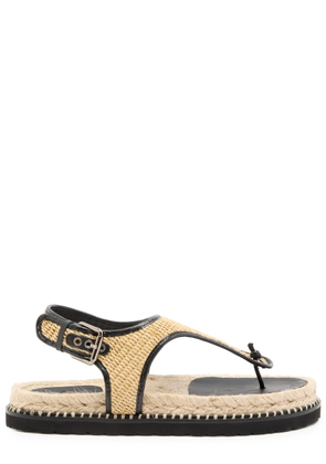 Castañer Tamesis Rafia Designer Espadrille Sandals Beige UK3 / EU36 - 36 (IT36/ UK3)