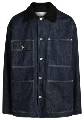 Jil Sander Oversized Denim Jacket - Dark Blue - 50 (UK40 / L)