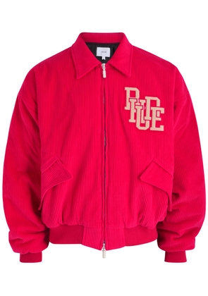 Rhude Bay Of Angels Padded Corduroy Bomber Jacket - Red - M