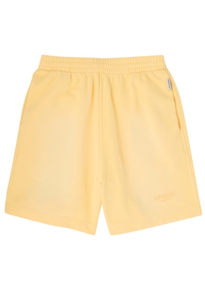 Represent Owners' Club Logo Cotton Shorts - Yellow - L