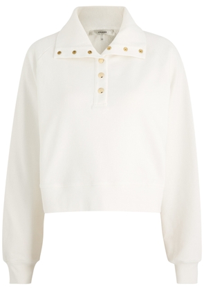 Frame The Coach Cotton Sweatshirt - Cream - M (UK12 / M)