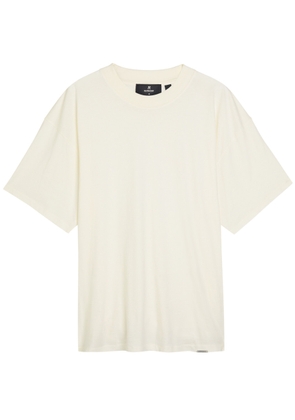 Represent Initial Embroidered Cotton T-shirt - White - L