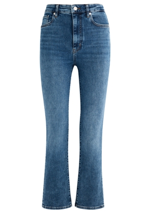 Frame The Pencil Crop Skinny Jeans - Dark Blue - 25 (W25 / UK6 / XS)